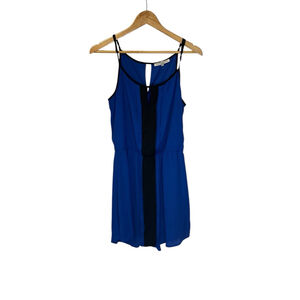 Women's Daniel Rainn Cobalt Blue & Black Mini Dress M